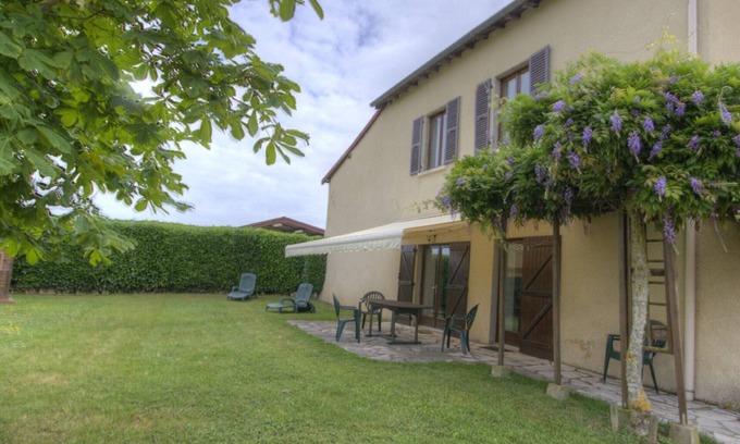 Notre-Dame-de-Boisset Cabaña | Casa rural con estufa, jardín cercado y WIFI