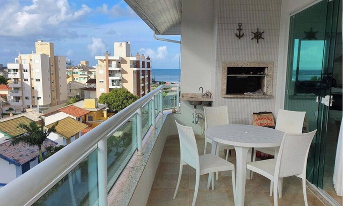 Governador Celso Ramos Apartamento | COBERTURA PARA 8 PERSONAS + PALMERAS DE PLAYA 250 SEA BEACH