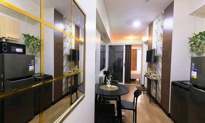 Project 4 Condominio | Cozy 1-bedroom condo in Infina Towers Cubao Quezon City with AC