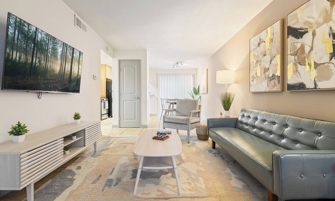 South Manchaca Apartamento | Cozy 2-bedroom apartment in peaceful Austin with WiFi, AC