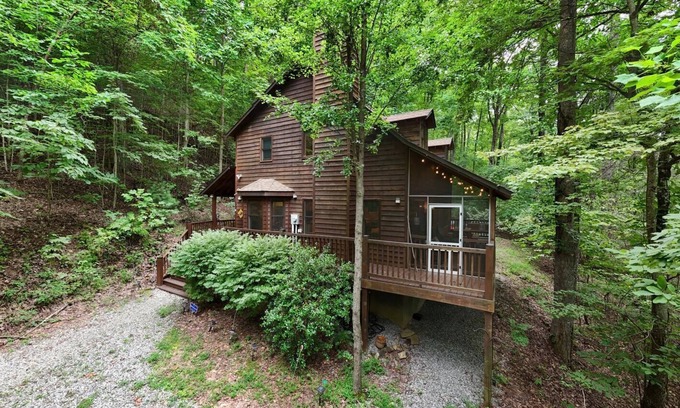 Blairsville Cabina | Cozy 2-bedroom cabin with WiFi, firepit, and more in Blairsville!