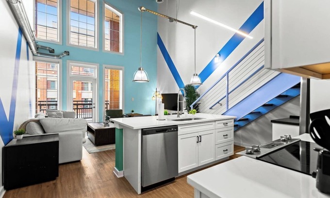 Atlantic Station Area Apartamento | Cozy 2-Bedroom Loft | Walkable Location