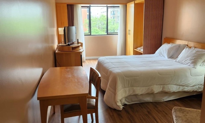 Alphaville Industrial Apartamento | Cozy apartment with modern design - Sol Alphaville Hotel & Residence