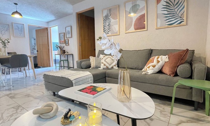 Patzcuaro Apartamento | Acogedor departamento con WiFi, terraza con vista al lago de Pátzcuaro, elevador