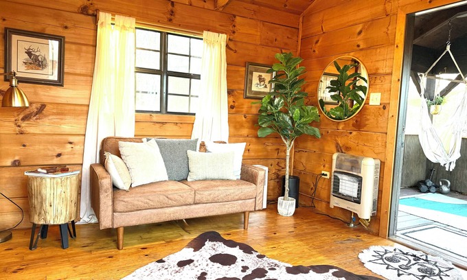 Enoree Cabina | Cozy cabin in the woods! Pets welcome!