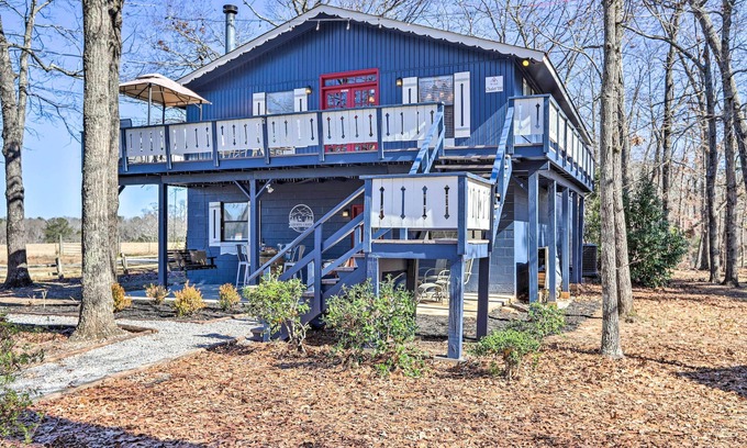 Pine Mountain Cabina | Cozy ‘Caymus Cabin’ ~ 3 Miles to Callaway Gardens!