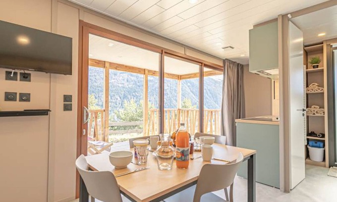 Aussois Chalet De Esquí | Cozy chalet 4 pers, mountain view, terrace