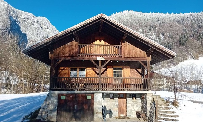 Saint-Jean-de-Sixt Chalet De Esquí | Cozy chalet between La Clusaz and Grand Bornand