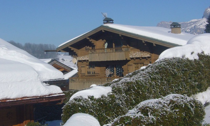 Demi-Quartier Chalet De Esquí | Chalet tipo suizo "Bois-Prin" con sauna en Megève