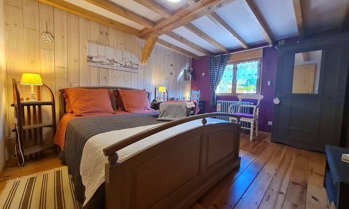 Rochesson Cama Y Desayuno | Habitación doble en Rochesson, 10 km de Gérardmer, acceso independiente, comidas tradicionales
