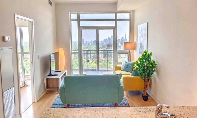 Sherwood Park Apartamento | Cozy Furnished 1 Bedroom Condo - Midtown Toronto - Amazing Views