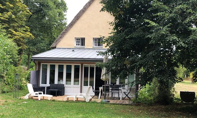 Guerande Cabaña | Acogedor gîte cerca de Guérande con Wi-Fi y terraza