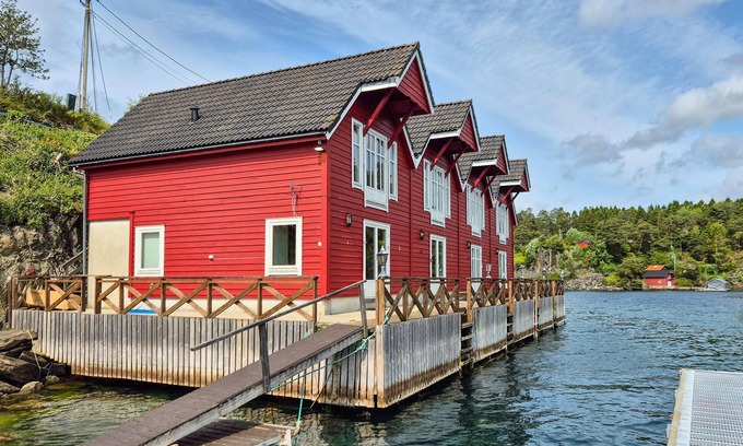 Lysekloster Casa | Acogedora casa en Lepsøy con vistas al.
