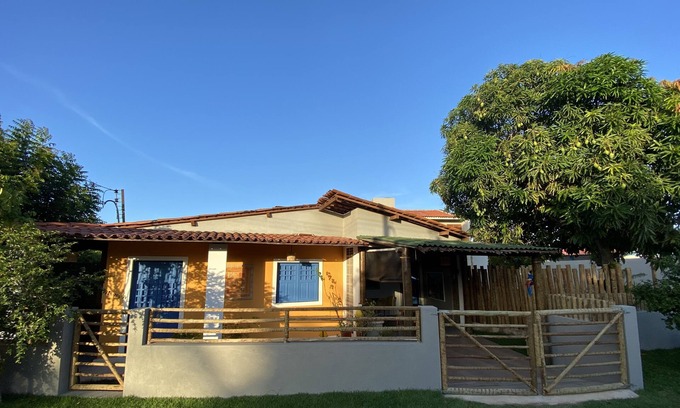 Japaratinga Casa | Al lado de la acogedora casa de playa del mar