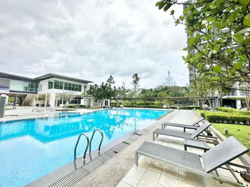Kuching Apartamento | Cozy Kuching MJC Skyvilla Apartment