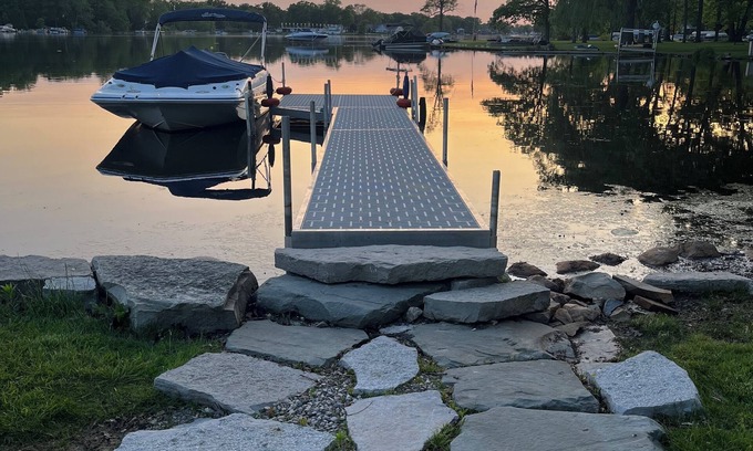 Brighton Casa | Cozy Lake Escape with Dock, Firepit, & Fenced Yard