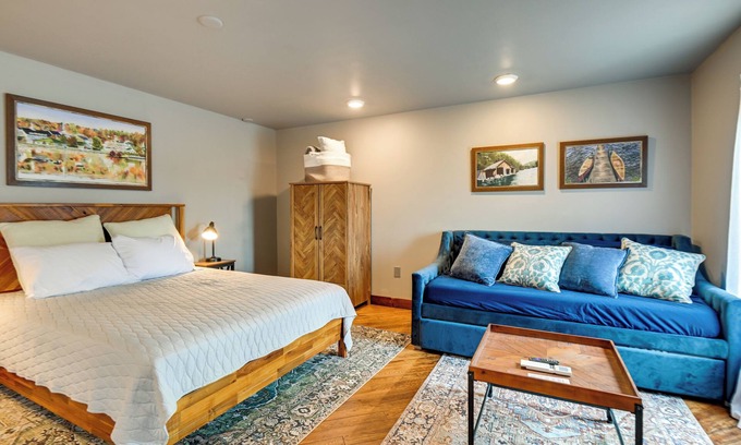 Meredith Apartamento | Cozy Meredith Studio Near Lakes & Downtown
