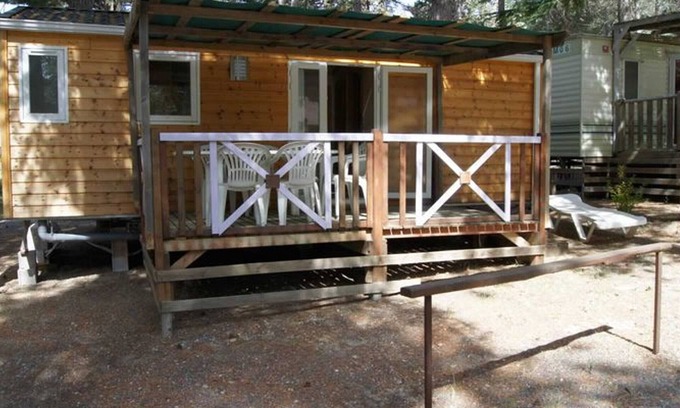 Sournia Casa | Cozy mobile home in Sournia for 6 people with terrace