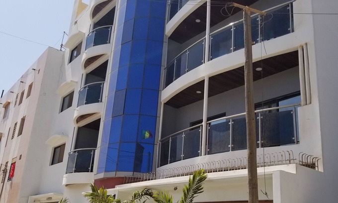 Dakar-Plateau Apartamento | Cozy Modern 1 Bedroom Studio With Breathtaking View of Monument of Renaissance