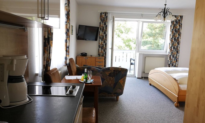 Bad Goegging Apartamento | Cozy single apartment (28m2) with balcony/terrace