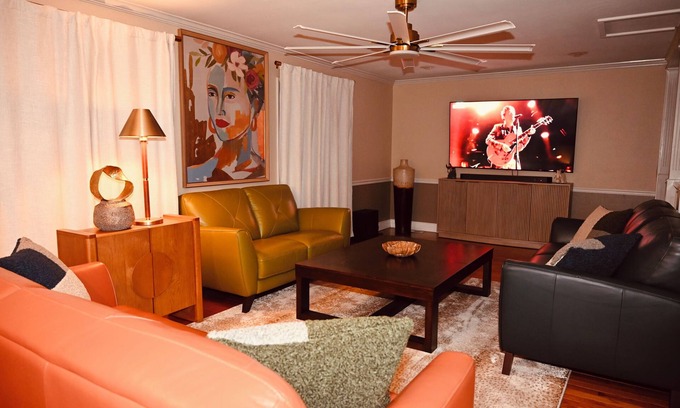 Decatur Casa | Cozy, stylish spot with great amenities—walk to food, shops & 15 min DEC airport