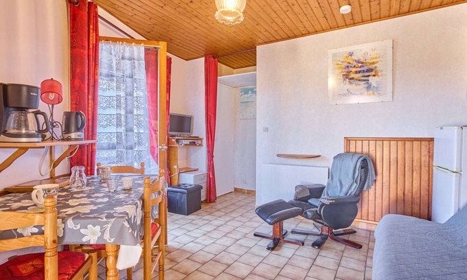 Barbotan-les-Thermes Apartamento | Acogedor T2 con veranda y aparcamiento, Wifi incluido