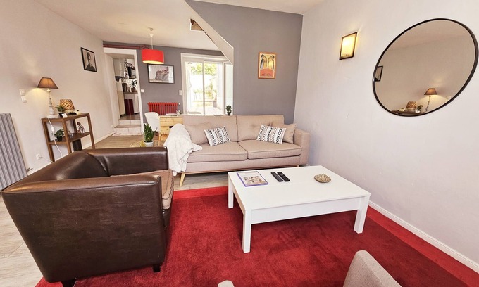 Angouleme Casa | Casa-Baño tipo “wet room”-Maison Sy Cybard