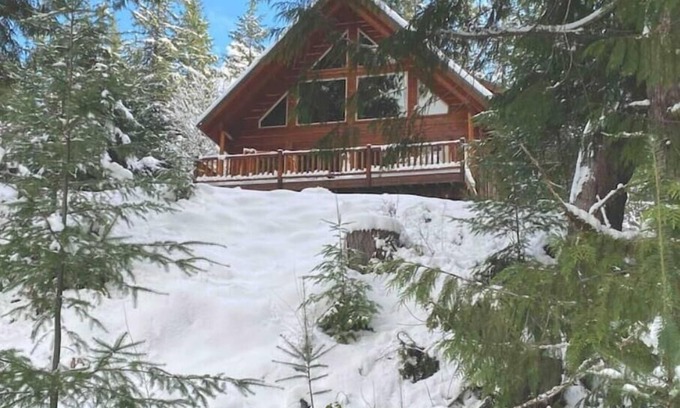 Packwood Cabina | Creekside Cabin- nature just footsteps away!