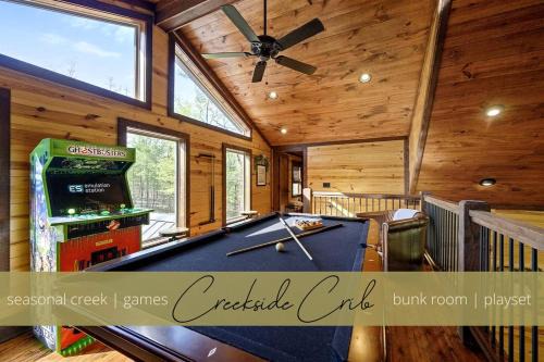 Hochatown Casa | Creekside Cabin Perfect for Family Getaways in Broken Bow, Oklahoma