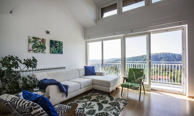 Samobor Casa | Casa con vistas al castillo de Croacia