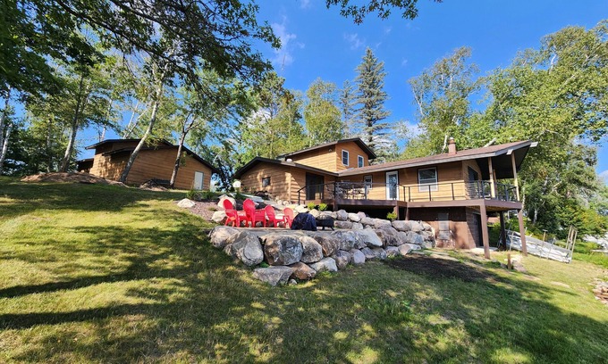 Crosslake Cabina | Crosslake Cabin on the Whitefish Chain - Little Pine Lake Dream Island Lake Home