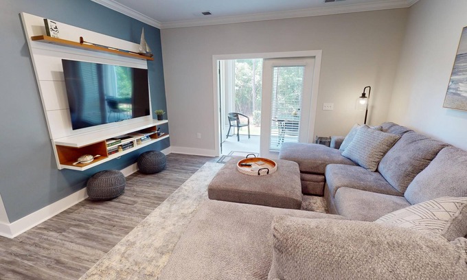 Calabash Condominio | Coastal Golf Retreat: New 1st-Floor Crow Creek Condo!