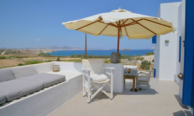 Milos Villa | Villa con fantásticas vistas al mar / oferta de septiembre