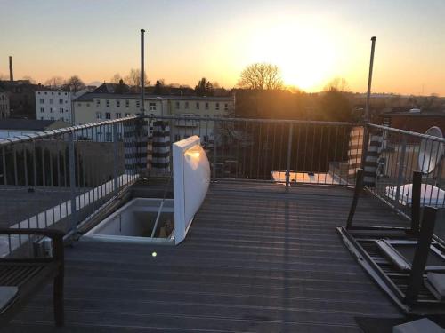 Zittau Apartamento | Dachgeschoßwohnung mit Dachterrasse