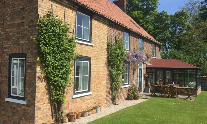 Filey Cabaña | Dale Farm Holidays en el impresionante Yorkshire Wolds cerca de Filey Bay