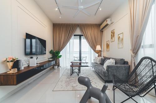 Central District Apartamento | Danga Bay Harmony Hideout 3BR 8pax Balcony Seaview by Our Stay