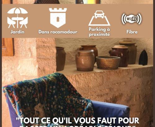 Rocamadour Casa | Dans la Cité de Rocamadour L'Oustal de Beline