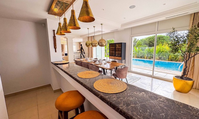 Carthage Villa | Dar Malaga Villa de luxe avec piscine et Hammam