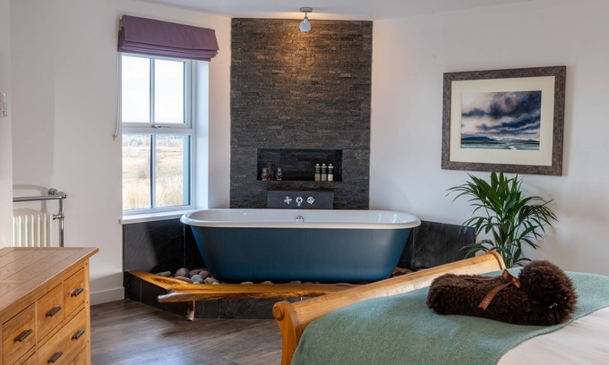 Broadford Cabaña | Rural-Baño privado con bañera