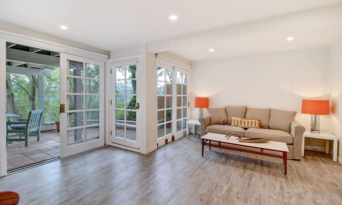 Fernwood Apartamento | Das Gasthaus está ubicado en las montañas de Santa Mónica en Topanga.