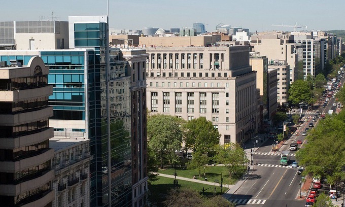 Downtown Washington D.C. Apartamento | DC Park View Two Double – Spacious & Bright