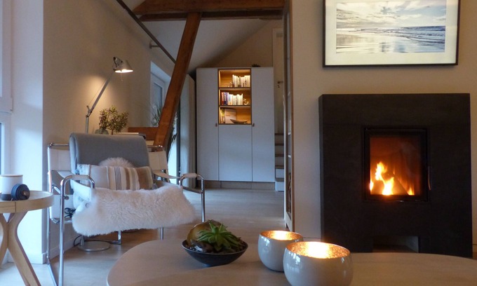 Lutjenholm Apartamento | De ole Villa - Holiday apartment Swalbennest