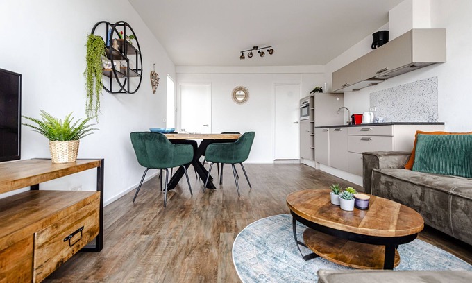 Zandvoort Apartamento | De Schelp 85 with free parking