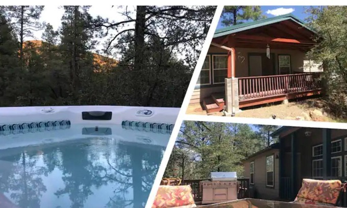 Iron Springs Casa | Deep Pines Retreat with Hot Tub