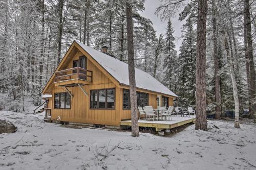 Eagle River Casa | Deerskin Lodge with Boat Dock and Fire Pit!