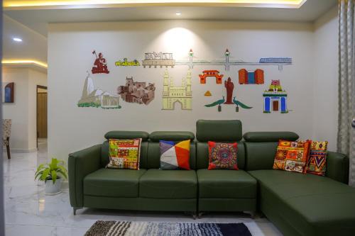 Gachibowli Apartamento | Delightful 3 Bed holiday home with AC Near US Embassy, Gachibowli