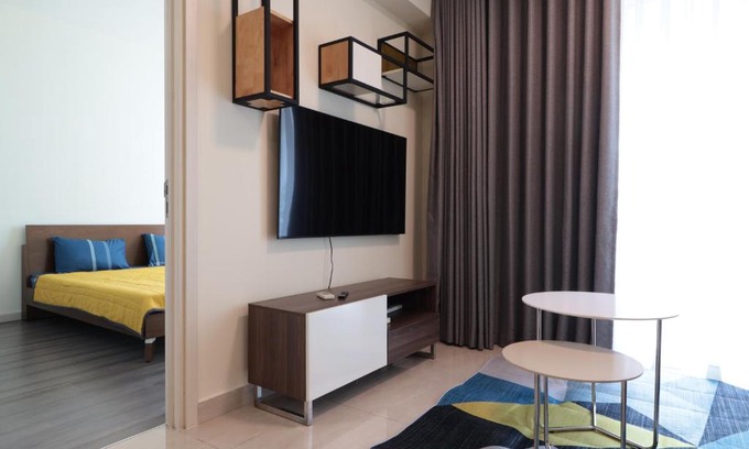 An Phu Apartamento | Deluxe apartment with balcony, pool, fitness and yoga