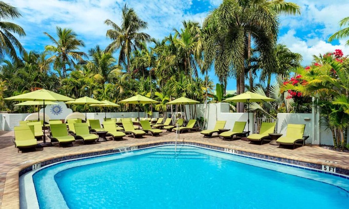 Uptown - Upper Duval Hotel | Deluxe King Room at Southernmost Beach Resort – Beach Access & Garden Views!
