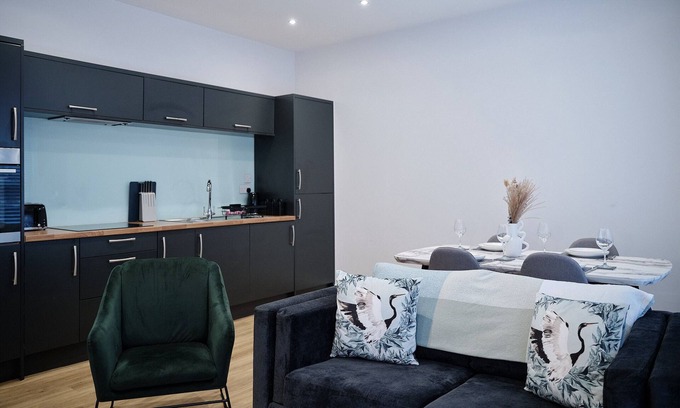 Preston Apartamento | Apartamento-De Lujo-Baño privado con ducha-Terraza