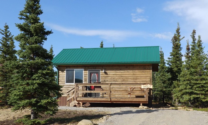 Healy Cabina | Denali Wildlife Wolf Cabin Luxury con un toque de rústico